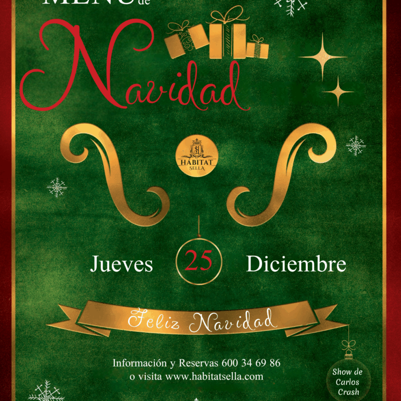 COMIDA DÍA DE NAVIDAD