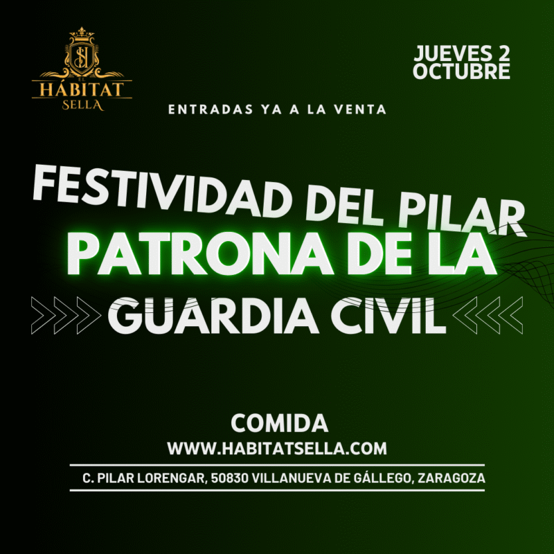 MENÚ ESPECIAL FESTIVIDAD DEL PILAR