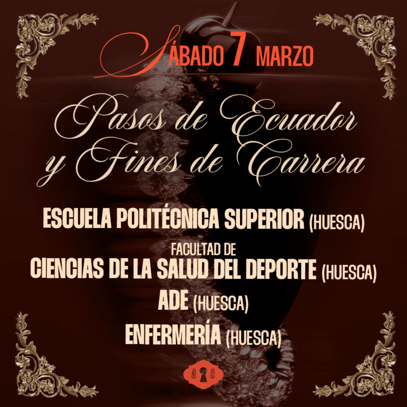 🗓️ | Sábado 7 · Marzo